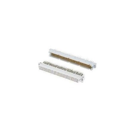Fci Board Euro Connector, 48 Contact(S), 3 Row(S), Male, Straight, Press Fit Terminal 86093487694755E1LF